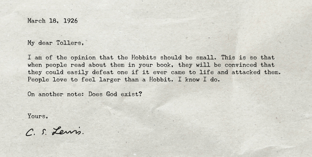 Illustration for article titled These Letters Between C.S. Lewis And J.R.R. Tolkien Shed Light On One Of The Greatest Literary Friendships Of All Time